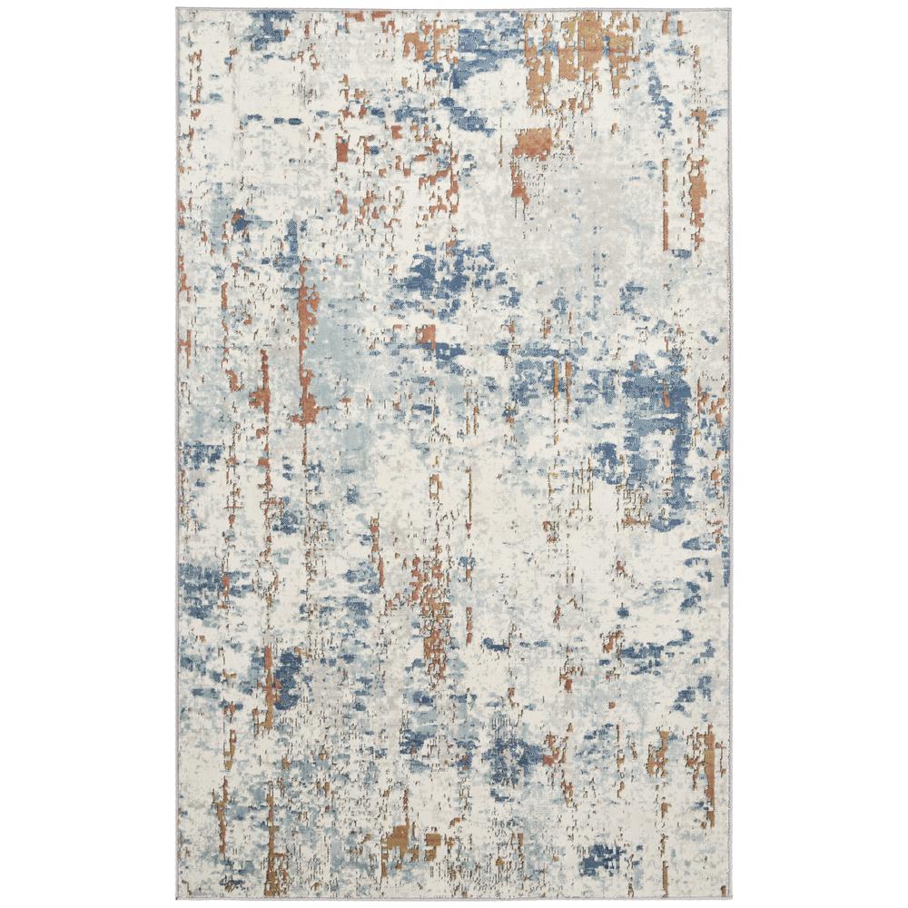 Modern Rectangle Area Rug, 4' x 6'. Picture 1