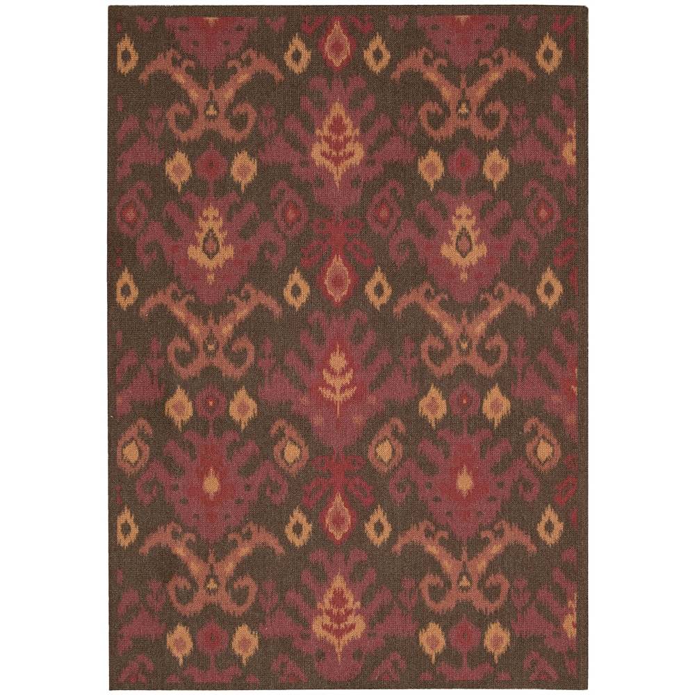 Vista Rectangle Rug By, Brown, 5' X 7'. Picture 2