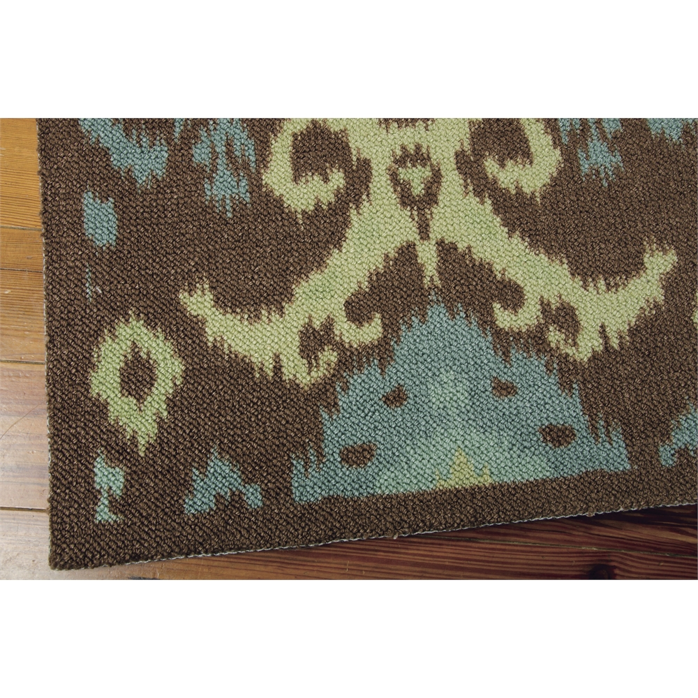 Vista Rectangle Rug By, Chocolate, 5' X 7'. Picture 1