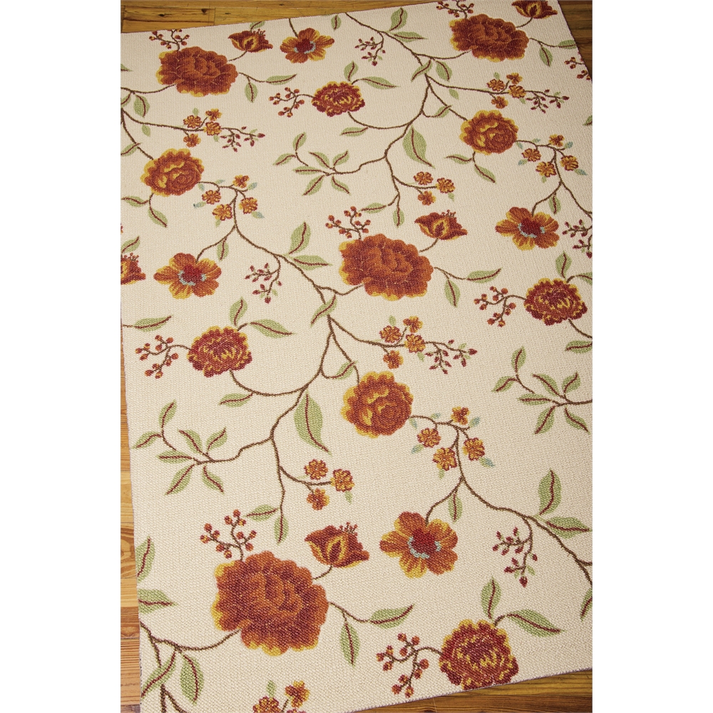 Vista Rectangle Rug By, Ivory, 5' X 7'. Picture 3