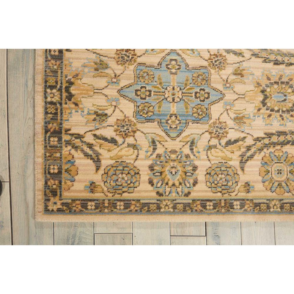 Nourison Timeless Beige Area Rug. Picture 3