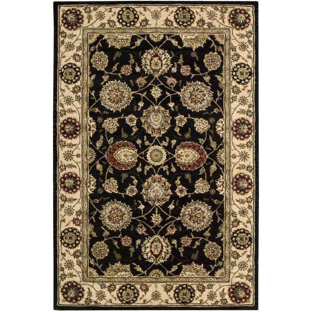 Traditional Rectangle Area Rug, 4' x 6'. Picture 1