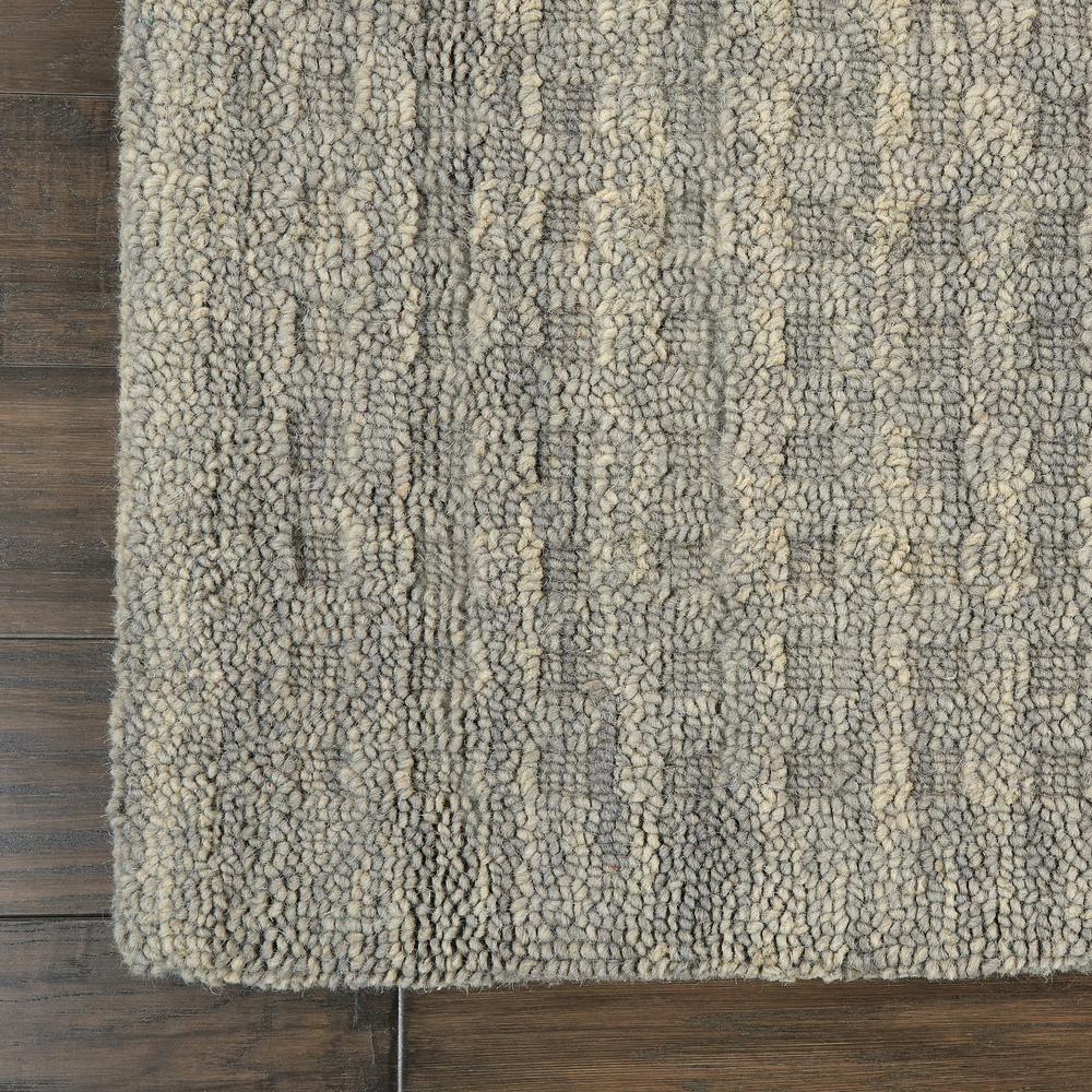 Perris Area Rug, Charcoal, 2'3" x 8'. Picture 4