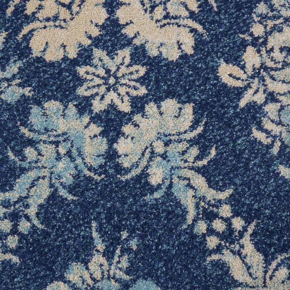 Tranquil Area Rug, Navy/Light Blue, 2'3" X 7'3". Picture 6