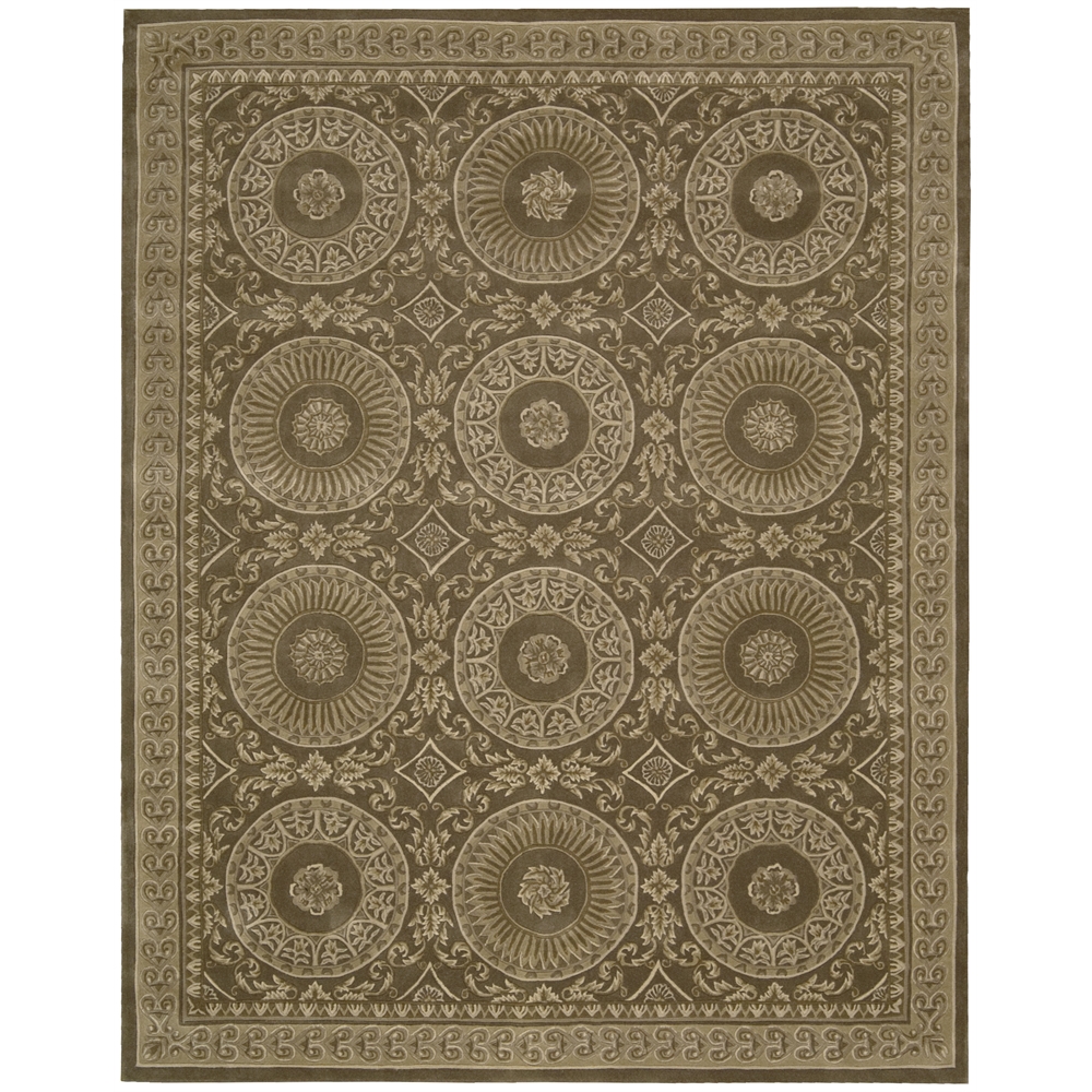 Versailles Palace Rectangle Rug By, Mocha, 7'6" X 9'6". Picture 1