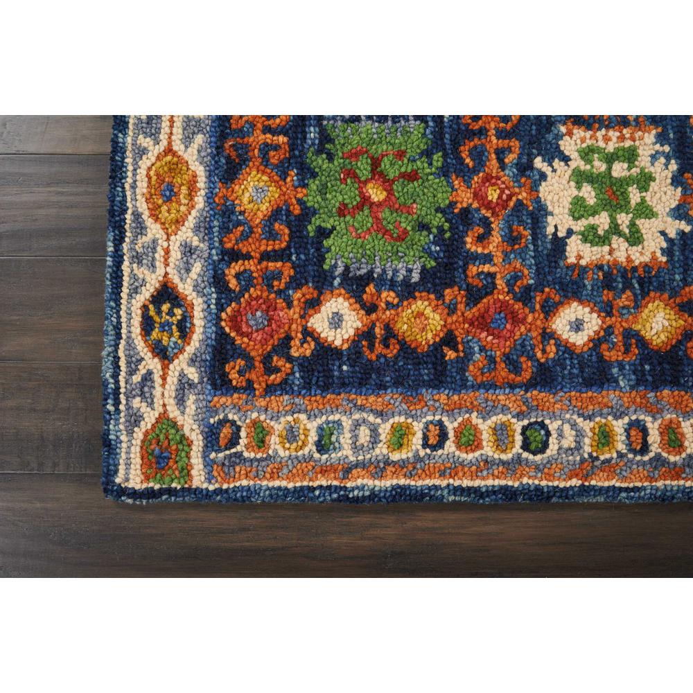 Vivid Area Rug, Navy, 2'3" x 7'6". Picture 2