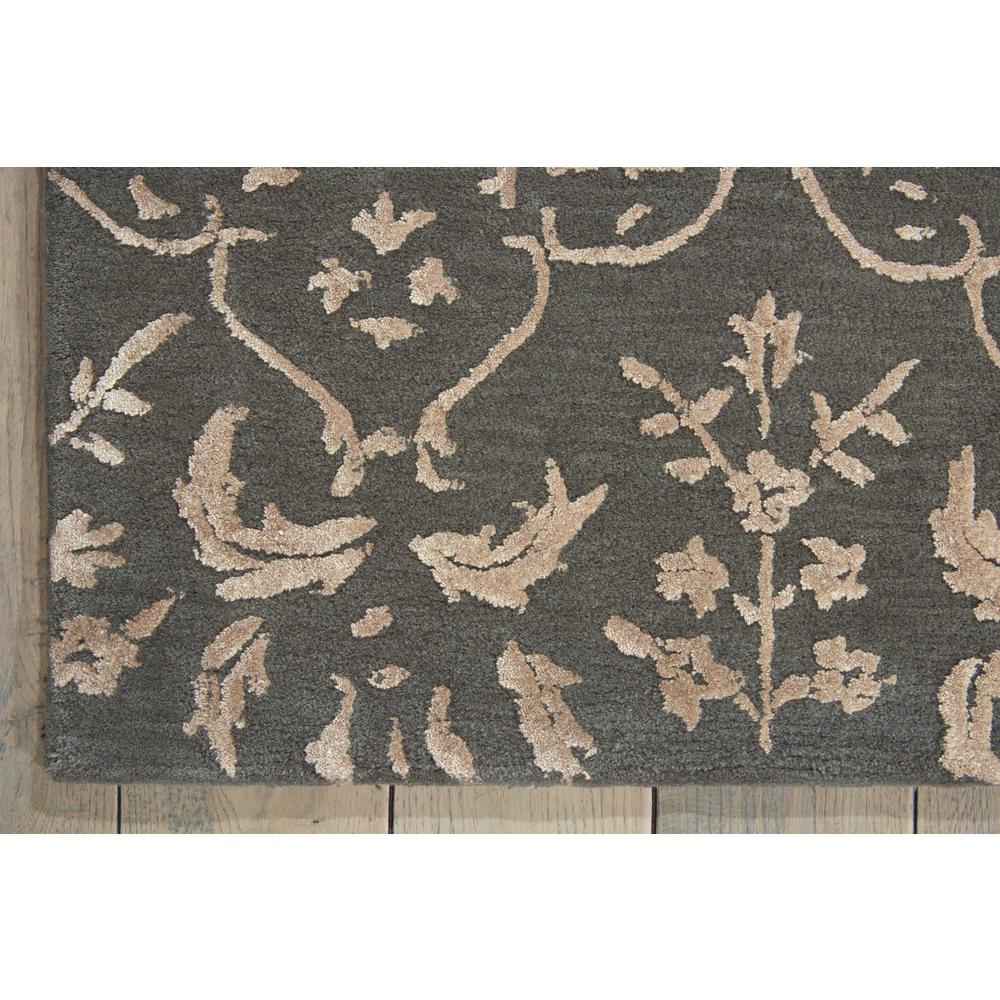 Nourison Opaline Charcoal Area Rug. Picture 2