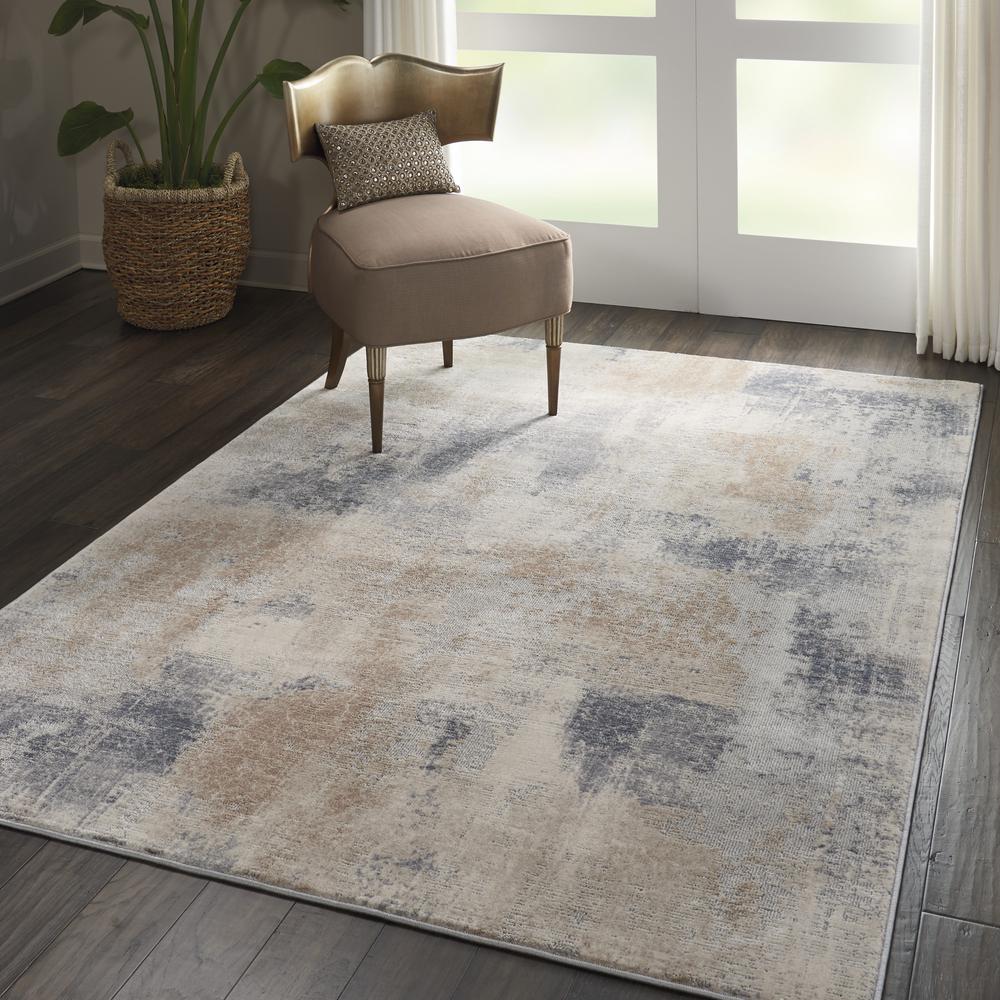 Rustic Rectangle Area Rug, 6' x 9'. Picture 8