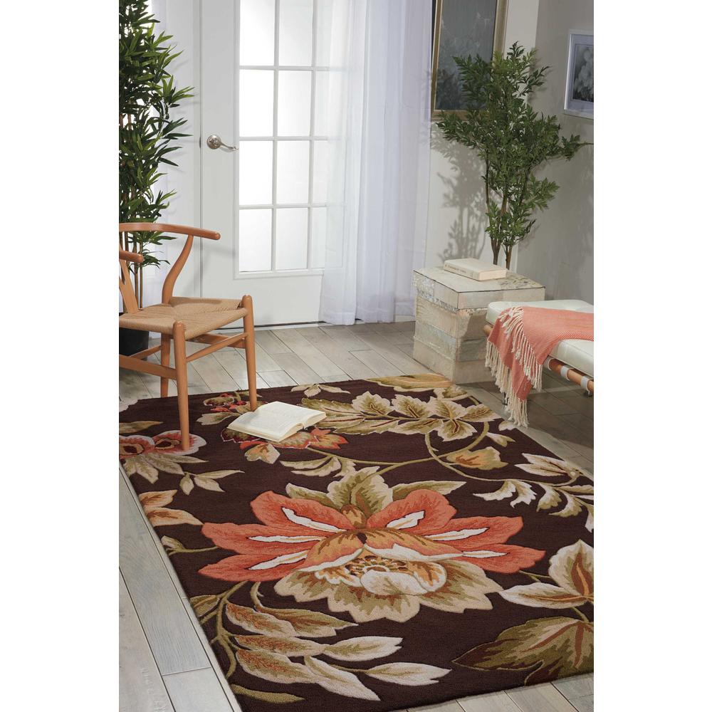 Contemporary Rectangle Area Rug, 5' x 8'. Picture 3
