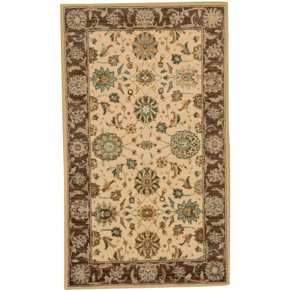 Living Treasures Area Rug, Beige, 2'6" x 4'3". The main picture.