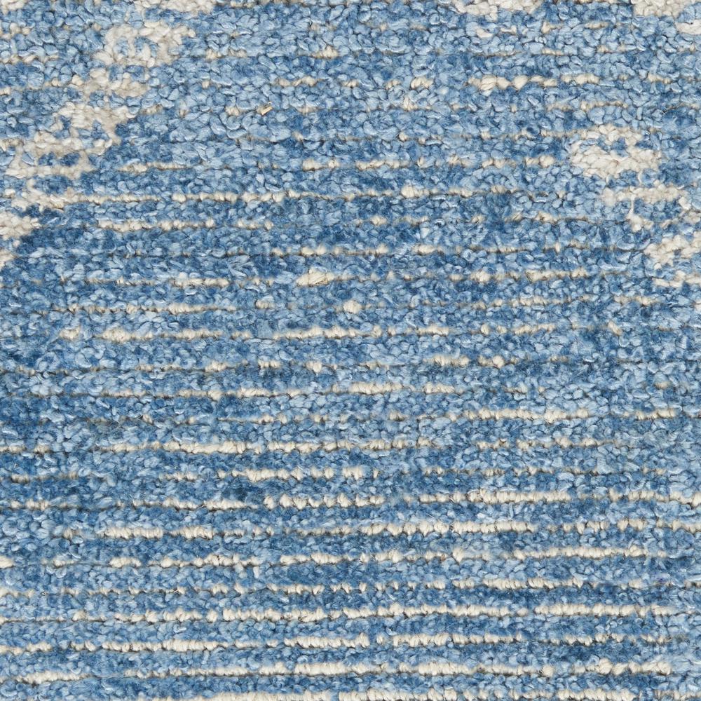 Nourison Venosa Area Rug, Blue/Ivory, 3'9" x 5'9", VSN01. Picture 6
