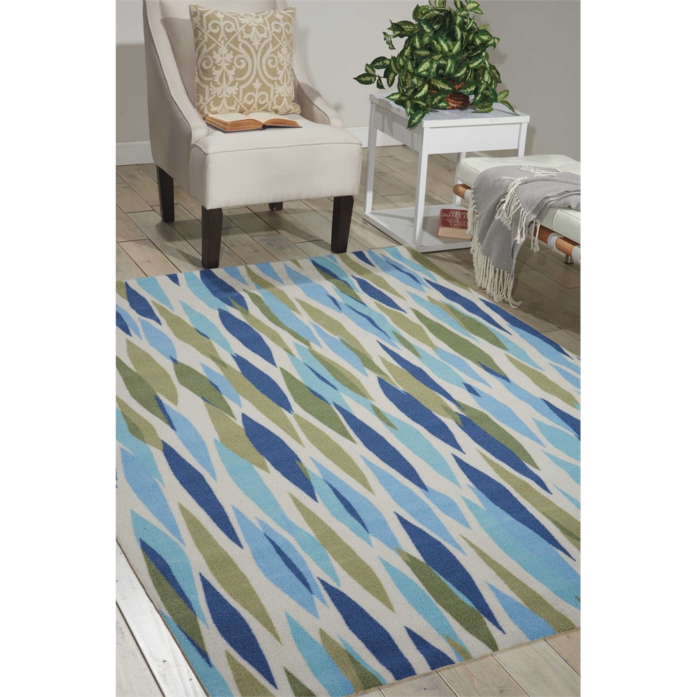 Sun N Shade Area Rug, Seaglass, 5'3" x 7'5". Picture 6