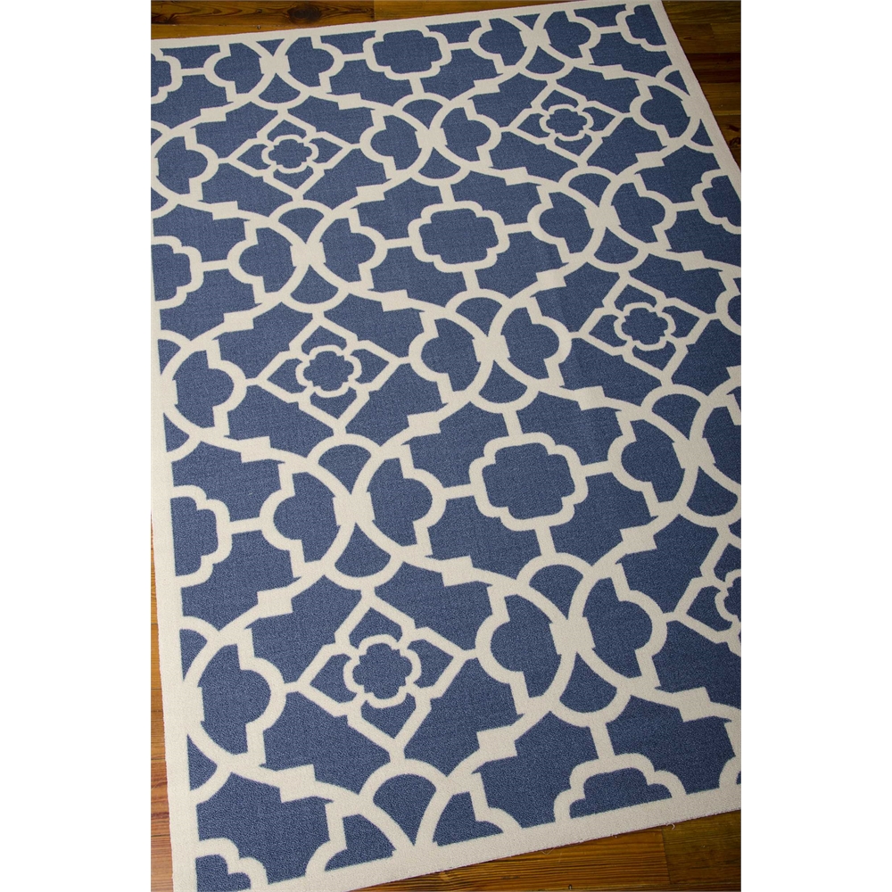 Sun N Shade Area Rug, Lapis, 5'3" x 7'5". Picture 4
