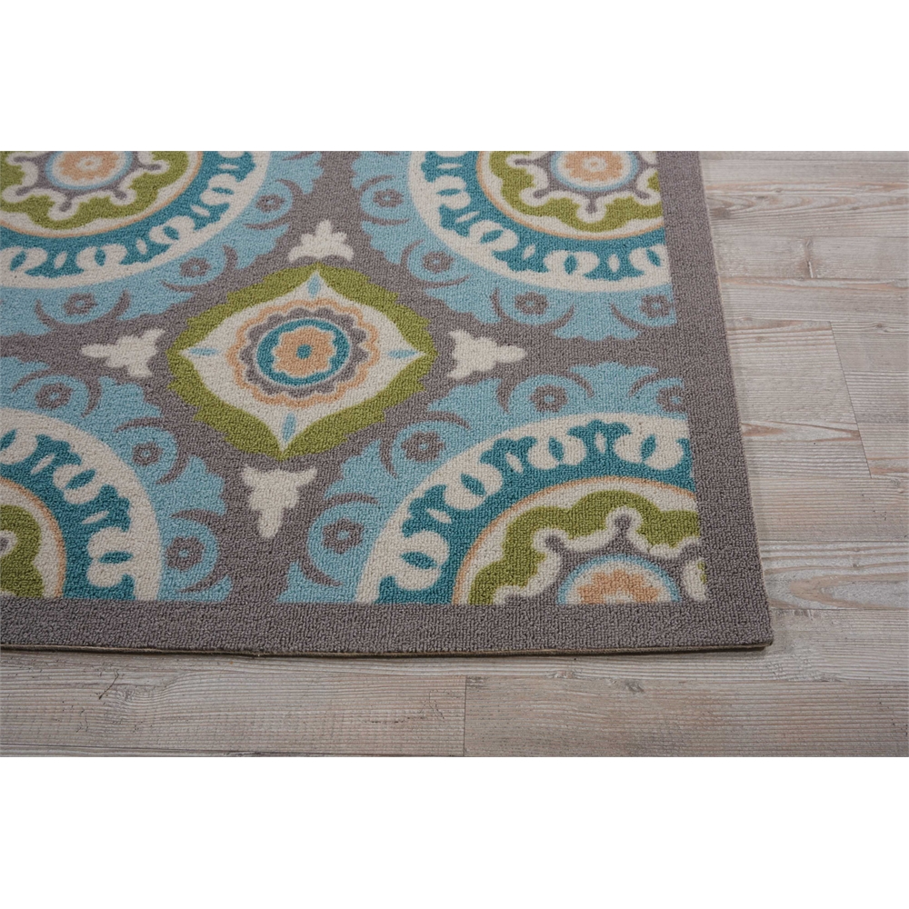 Sun N Shade Area Rug, Jade, 7'9" x SQUARE. Picture 3