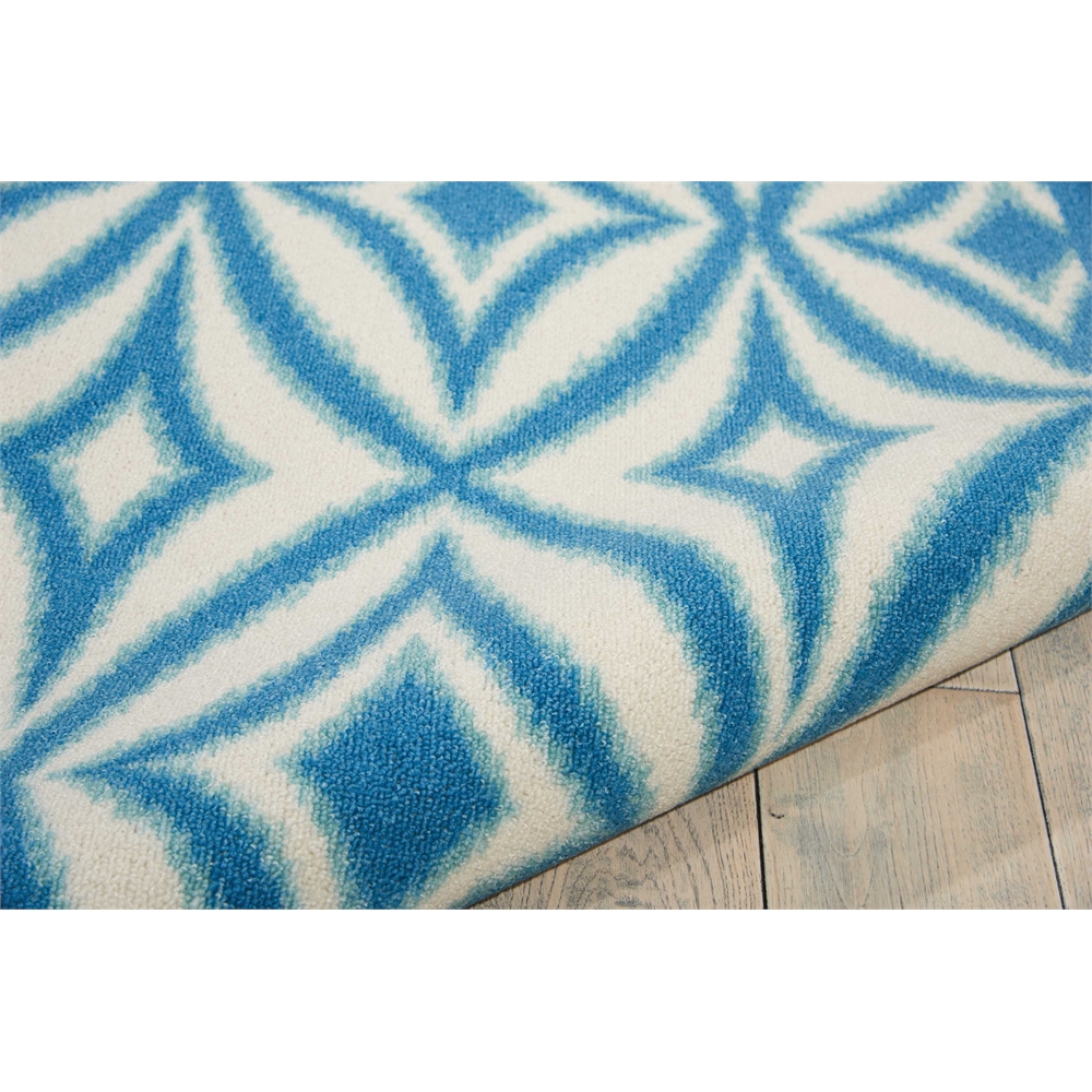 Sun N Shade Area Rug, Azure, 7'9" x 10'10". Picture 7