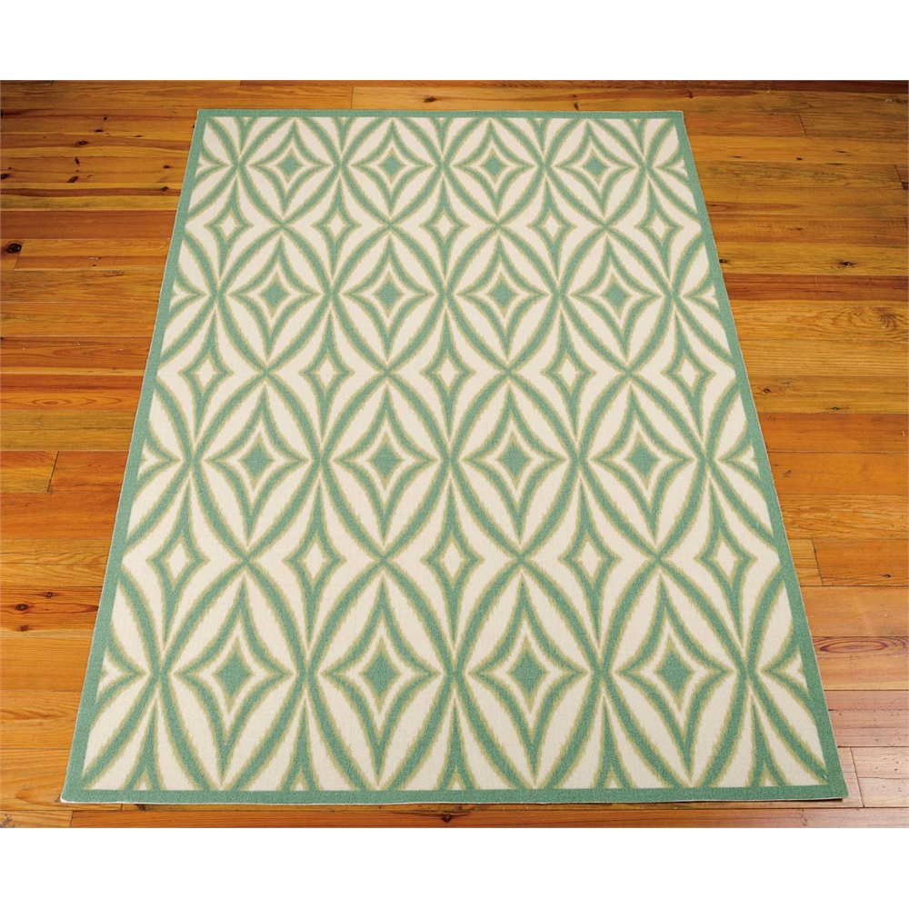 Sun N Shade Area Rug, Carnival, 5'3" x 7'5". Picture 3