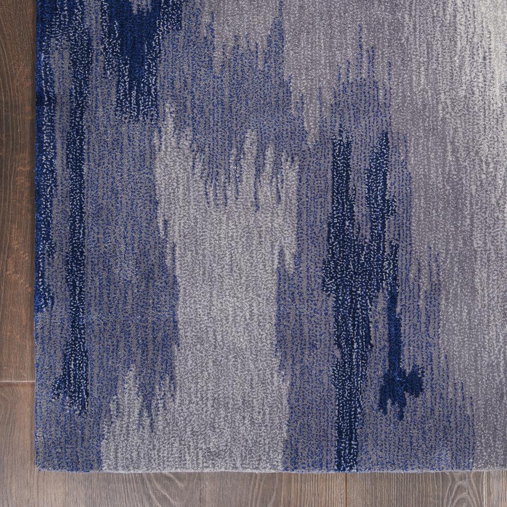 Symmetry Area Rug, Grey/Blue, 3'9" x 5'9". Picture 4