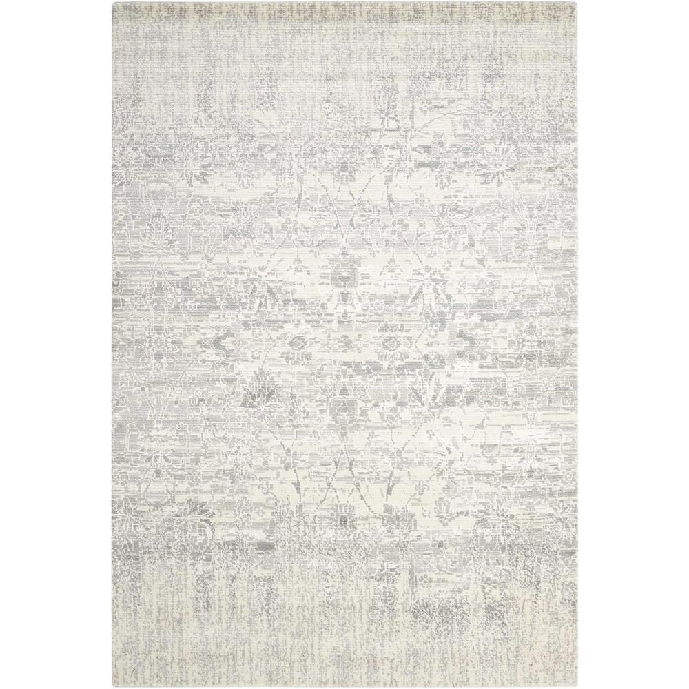 Nourison Tahoe Modern Area Rug, Ivory, 12' x 15', TWI02. The main picture.