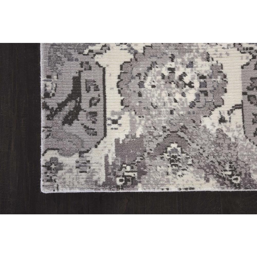 Twilight Area Rug, Ivory/Grey, 5'6" x 8'. Picture 2