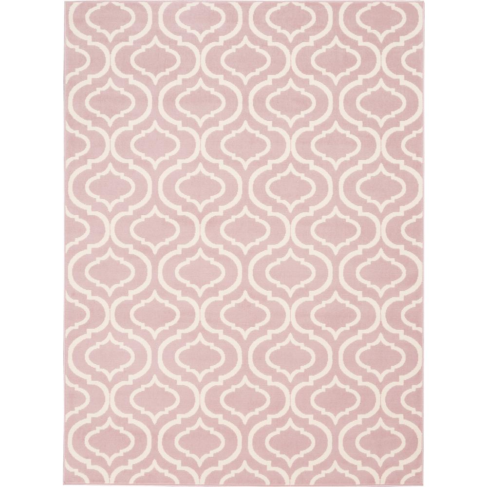 Jubilant Area Rug, Pink, 5'3" x 7'3". Picture 1