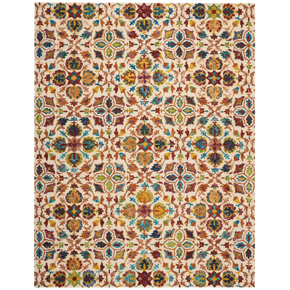 Vivid Area Rug, Ivory, 8' x 10'6". Picture 1