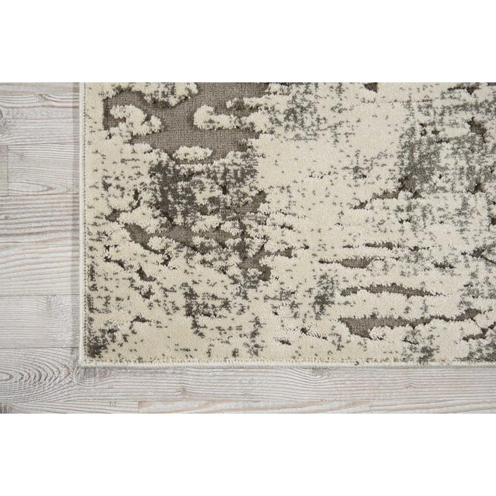 Gleam Area Rug, Ivory/Grey, 2'2" x 7'6". Picture 3