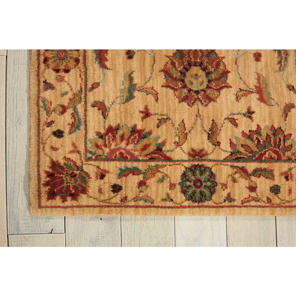 Living Treasures Area Rug, Ivory, 2'6" x 12'. Picture 3