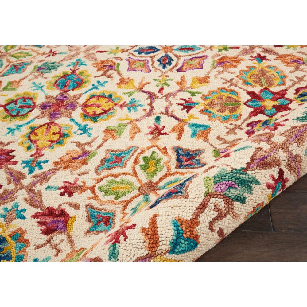 Bohemian Rectangle Area Rug, 7' x 10'. Picture 4