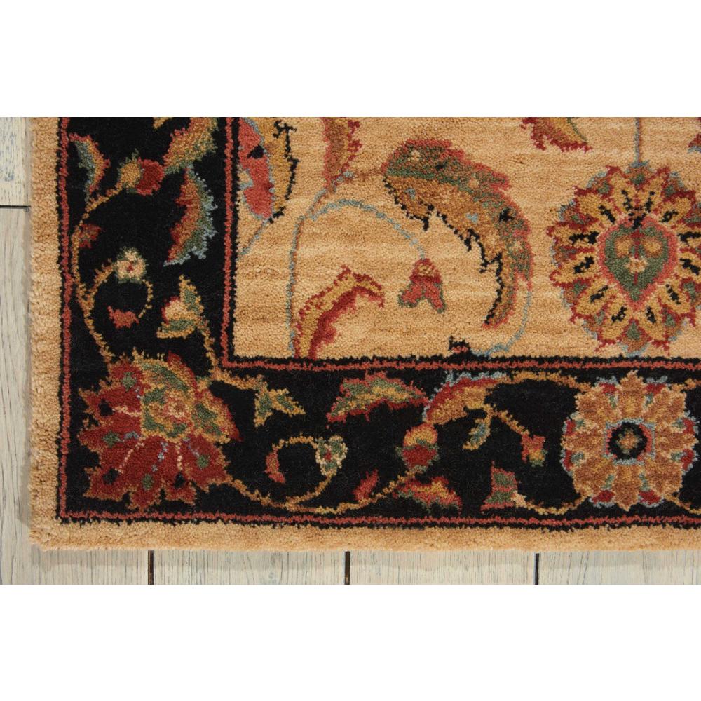 Living Treasures Area Rug, Ivory/Black, 3'6" x 5'6". Picture 3