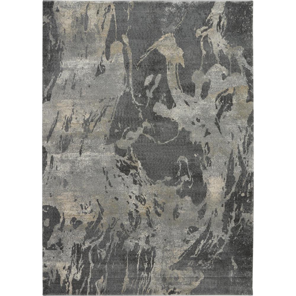 Fusion Area Rug, Beige/Grey, 7'10" x 10'6". Picture 1