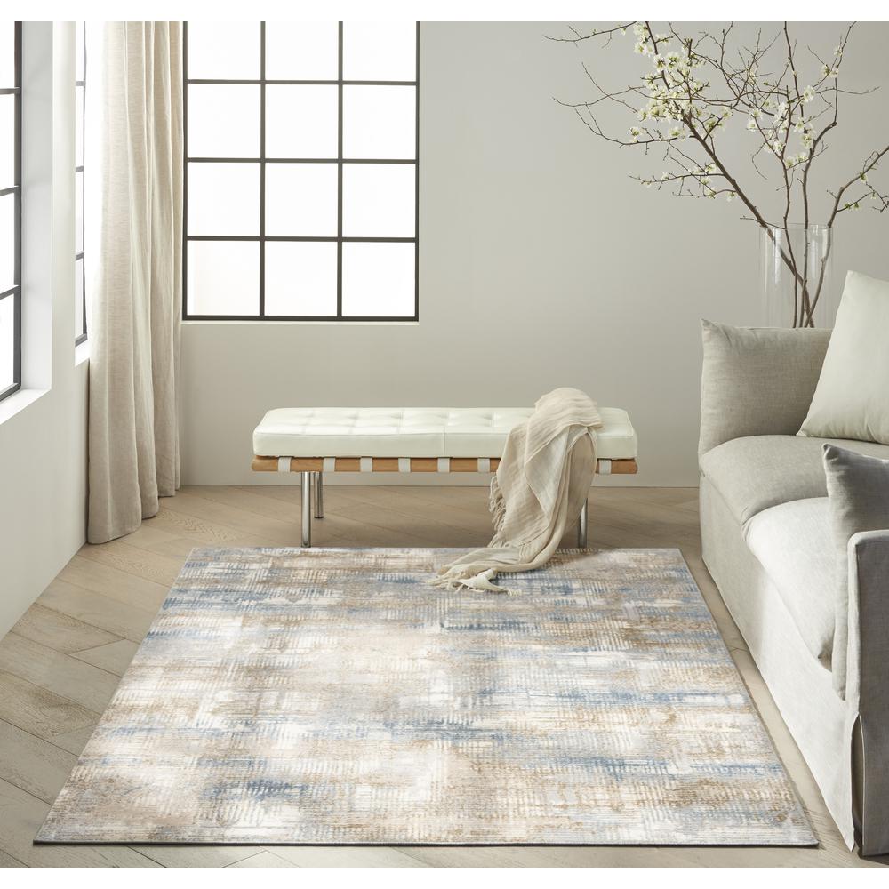Modern Rectangle Area Rug, 4' x 6'. Picture 8