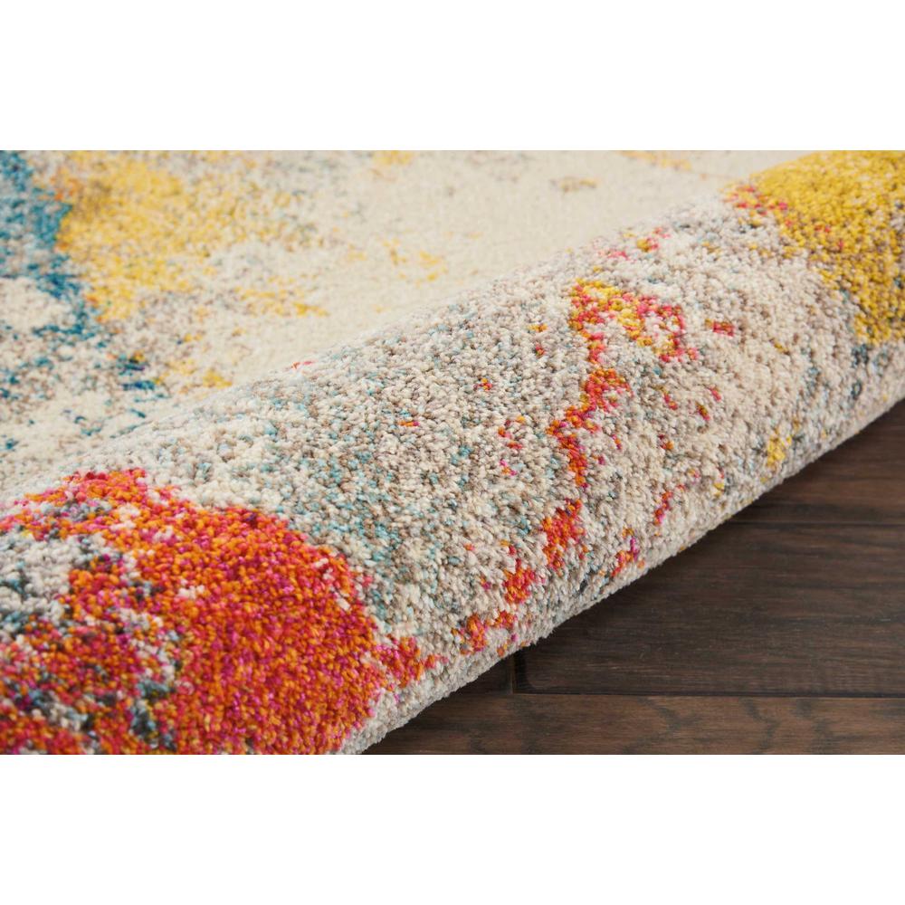 Celestial Area Rug, Ivory/Multicolor, 3'11" x 5'11". Picture 3