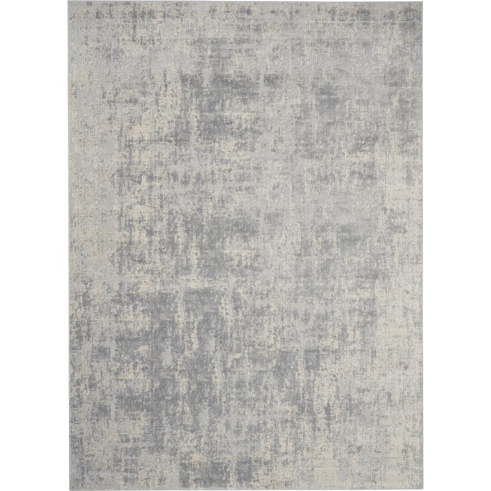 Rustic Textures Area Rug, Ivory/Silver, 7'10"X10'6". Picture 1