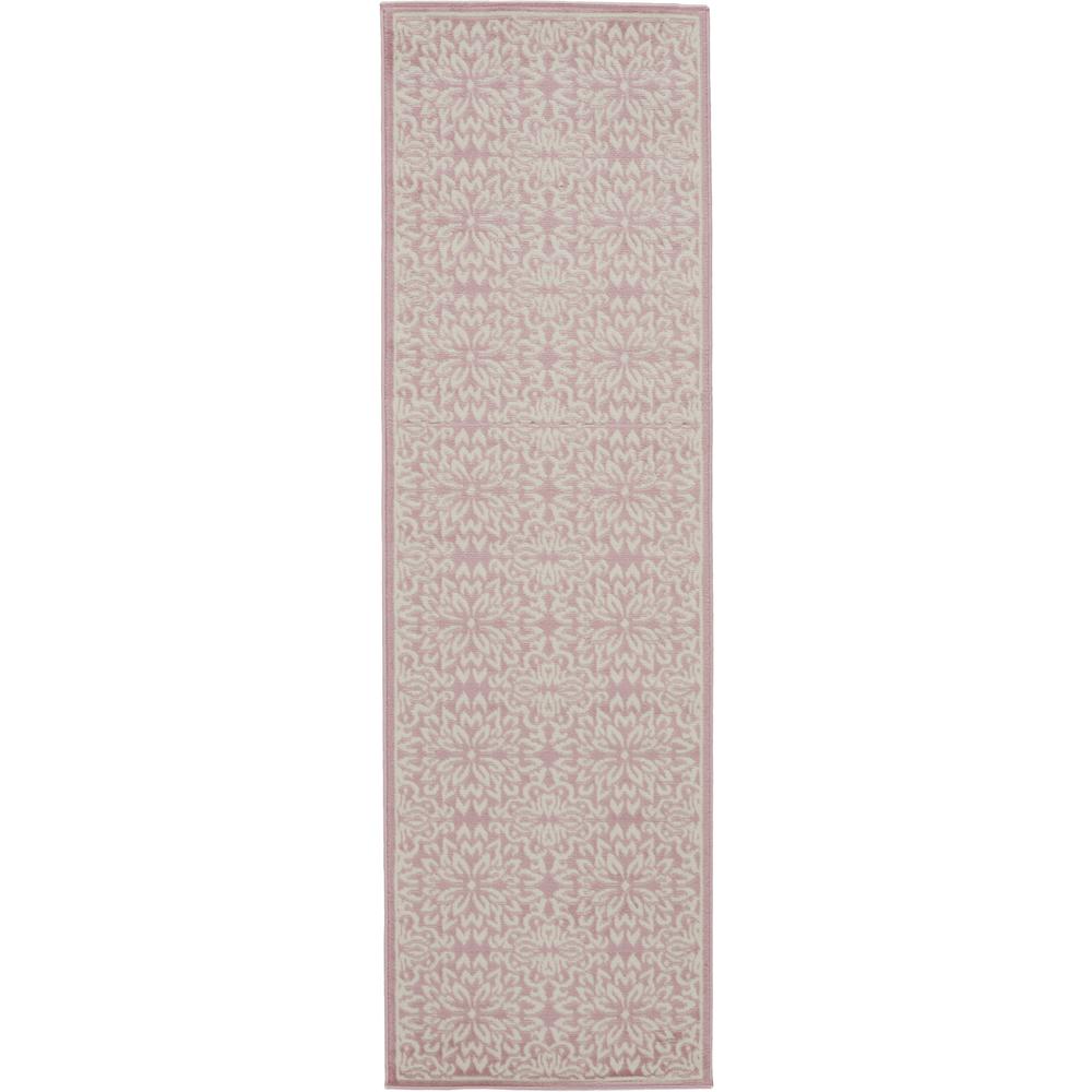 Jubilant Area Rug, Ivory/Pink, 2'3" x 7'3". Picture 1