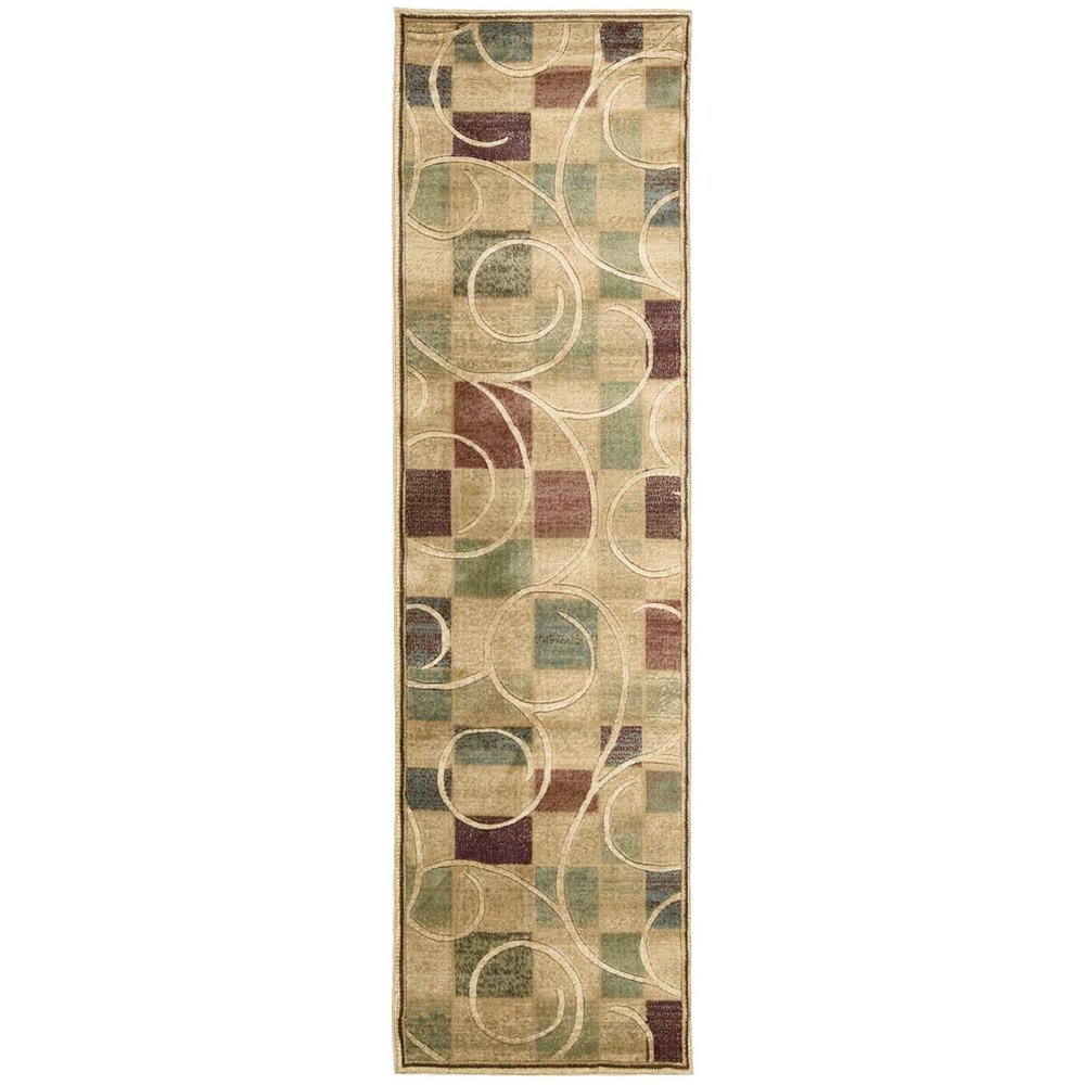 Expressions Area Rug, Beige, 2'3" x 8'. Picture 1