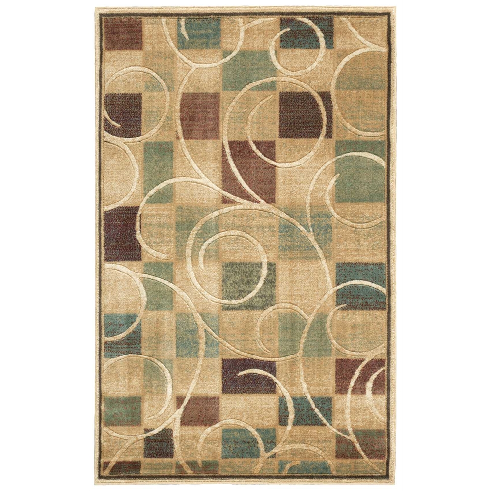 Expressions Area Rug, Beige, 3'6" x 5'6". Picture 1