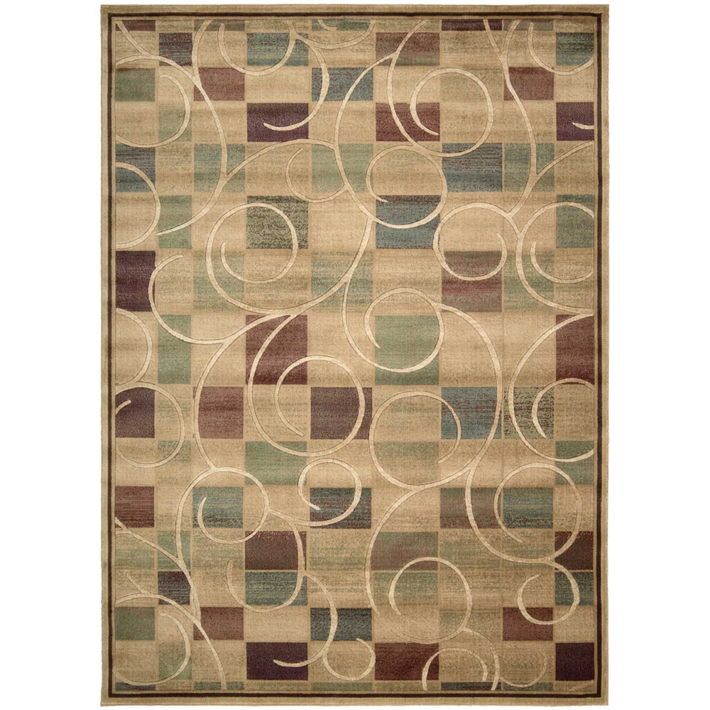 Expressions Area Rug, Beige, 7'9" x 10'10". Picture 1