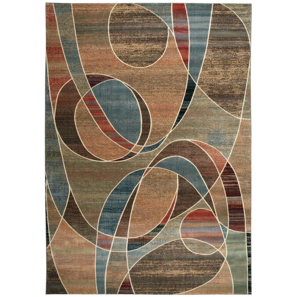 Expressions Area Rug, Multicolor, 9'6" x 13'6". The main picture.