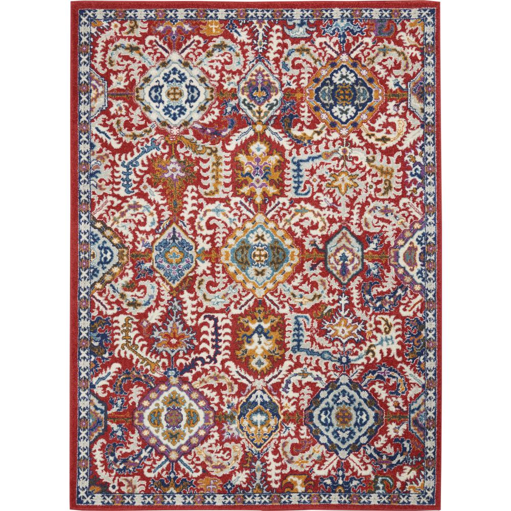 Rustic Rectangle Area Rug, 5' x 7'. Picture 1