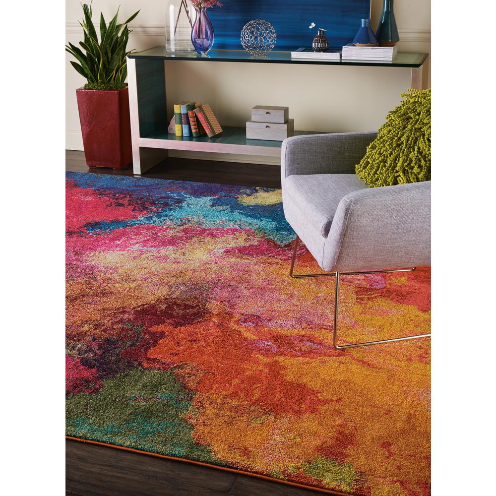 Modern Rectangle Area Rug, 8' x 11'. Picture 8