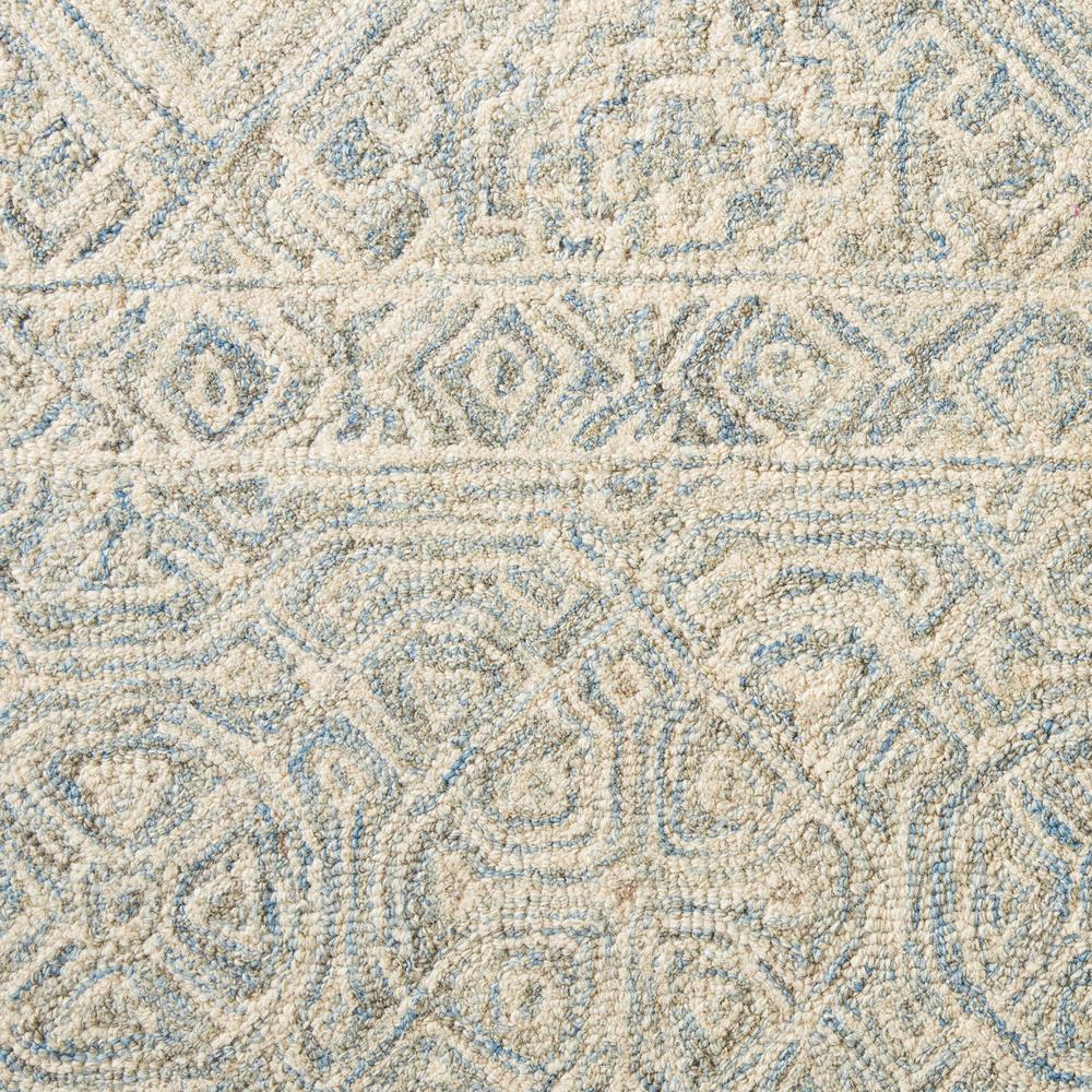 Azura Area Rug, Ivory/Grey/Blue, 5'3" x 7'5". Picture 6