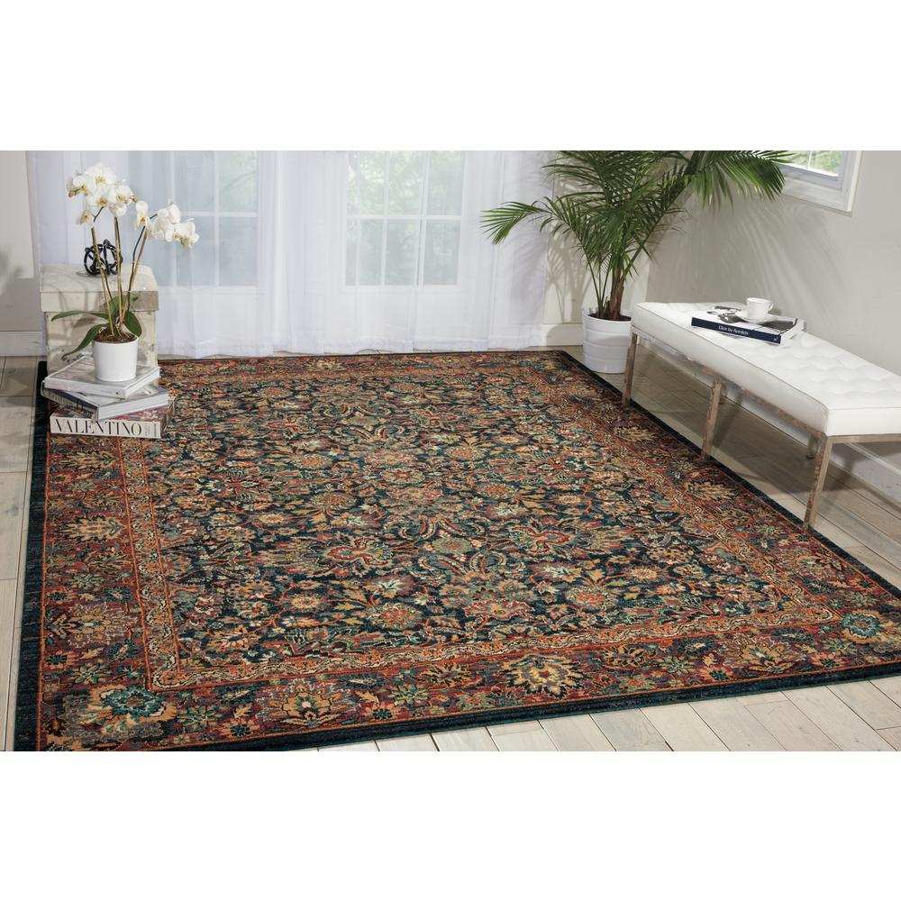 Nourison 2020 Area Rug, Navy, 8' x 10'6". Picture 2