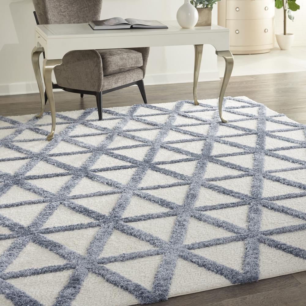 Shag Rectangle Area Rug, 8' x 10'. Picture 2