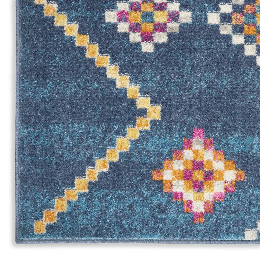 Runner Bohemian Machine Made Area Rug. Picture 5