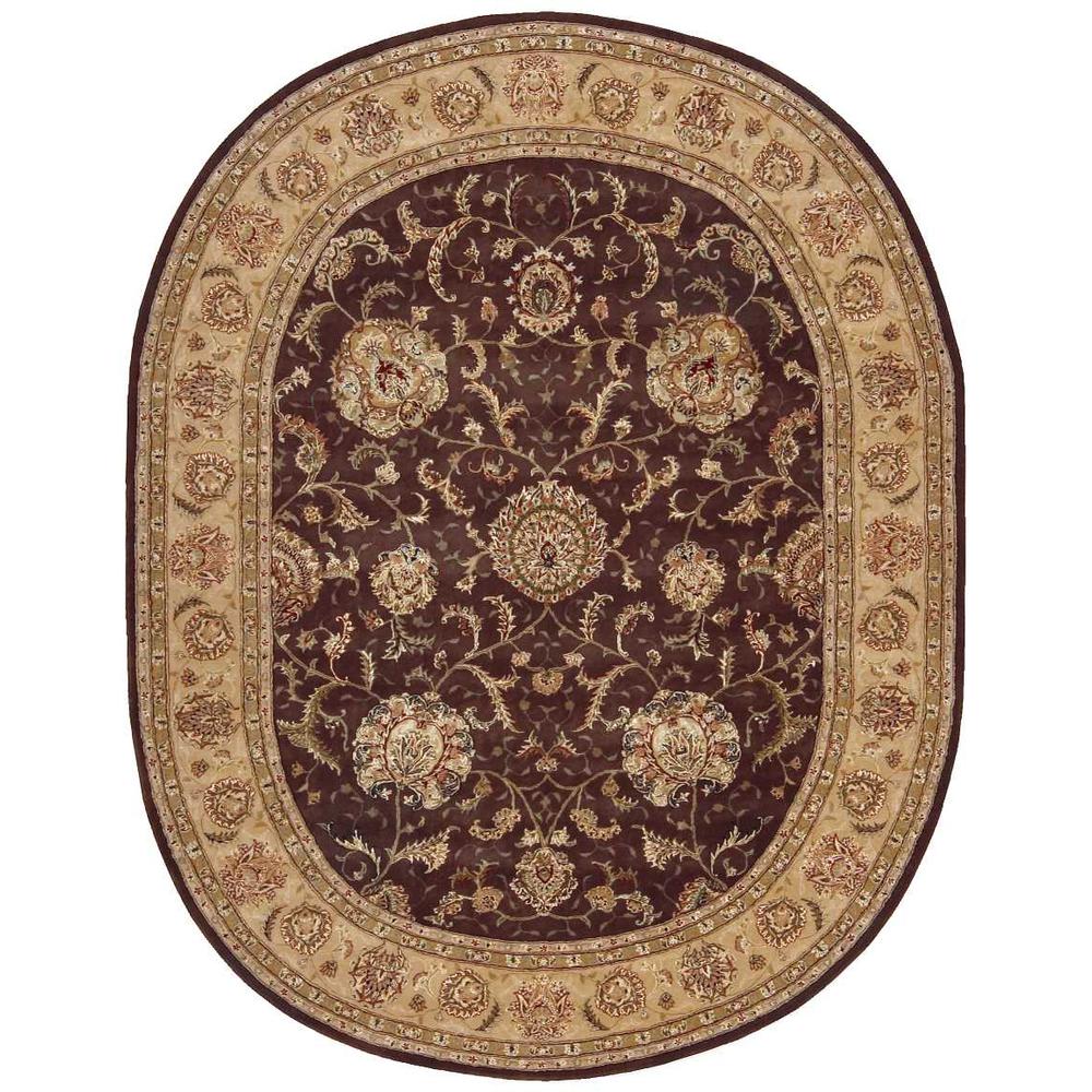 Traditional Oval Area Rug, 10' x Oval. Picture 1