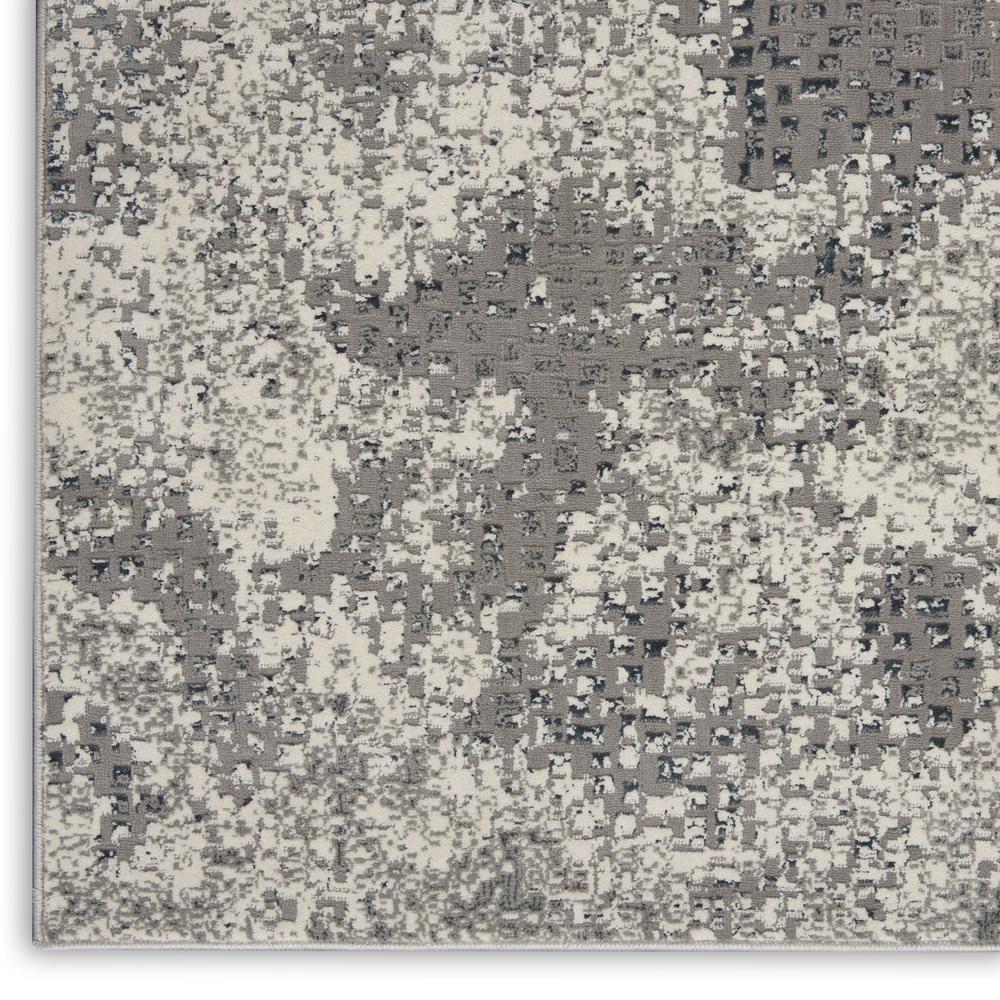 Michael Amini MA90 Uptown Area Rug, Ivory/Grey, 4' x 6', UPT02. Picture 5