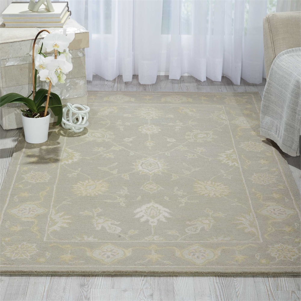 Zephyr Light Taupe Area Rug. Picture 4