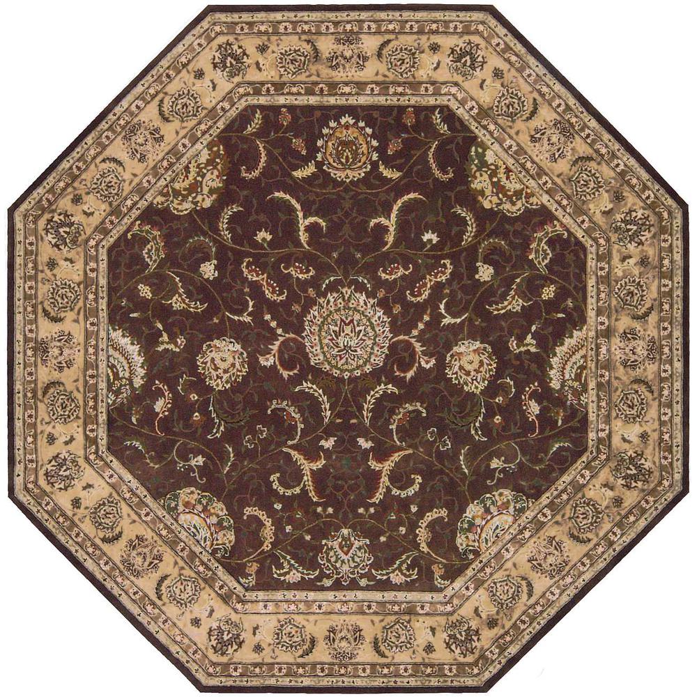 Octagon Traditional Handmade Area Rug. Picture 1