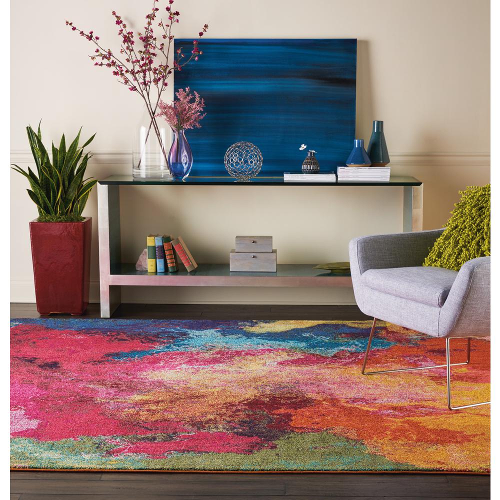 Celestial Area Rug, Palette, 7'10" x 10'6". Picture 13