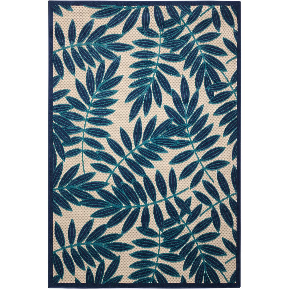 Tropical Rectangle Area Rug, 5' x 8'. Picture 1